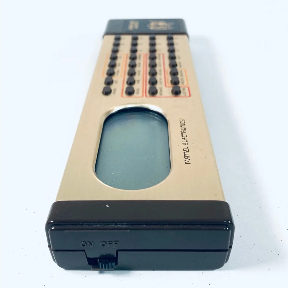 Vtg 1979 Mattel Thoroughbred Horse Race Analyzer w/ Unused Pad & Case Powers On